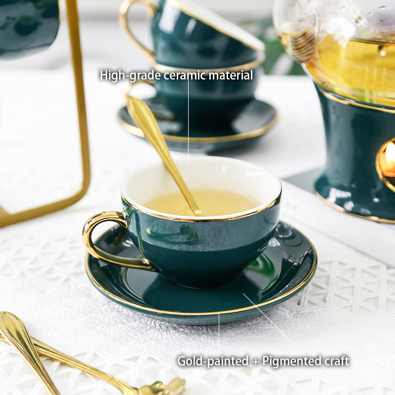 Nordic Ceramic Tea Set Porcela - Tea Coffee Pot Set ulasan dan harga