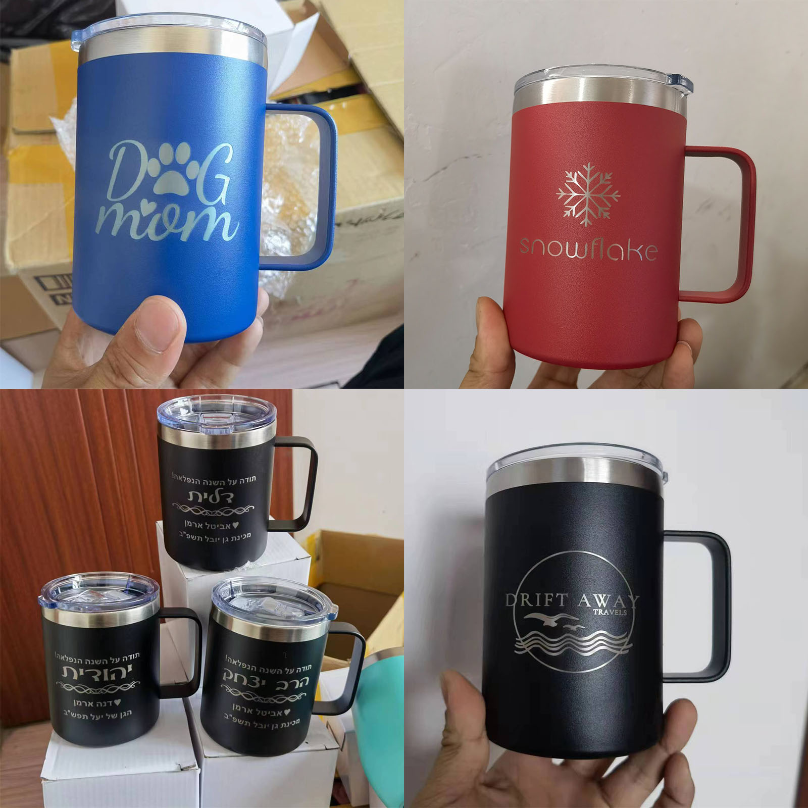 16oz Stainless Steel Insulated - Double Wall Mug ulasan dan harga