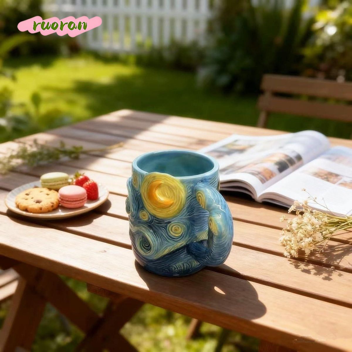 Van Gogh Starry Night Mug Crea - Coffee Tea Van ulasan dan harga