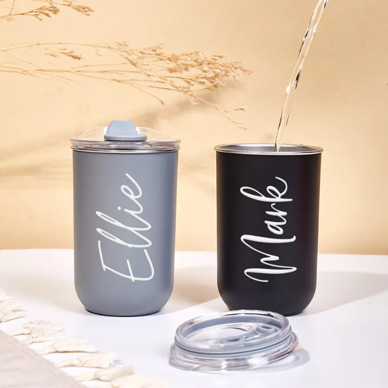 Custom 304 Stainless Steel Dou - Double Wall Mug ulasan dan harga