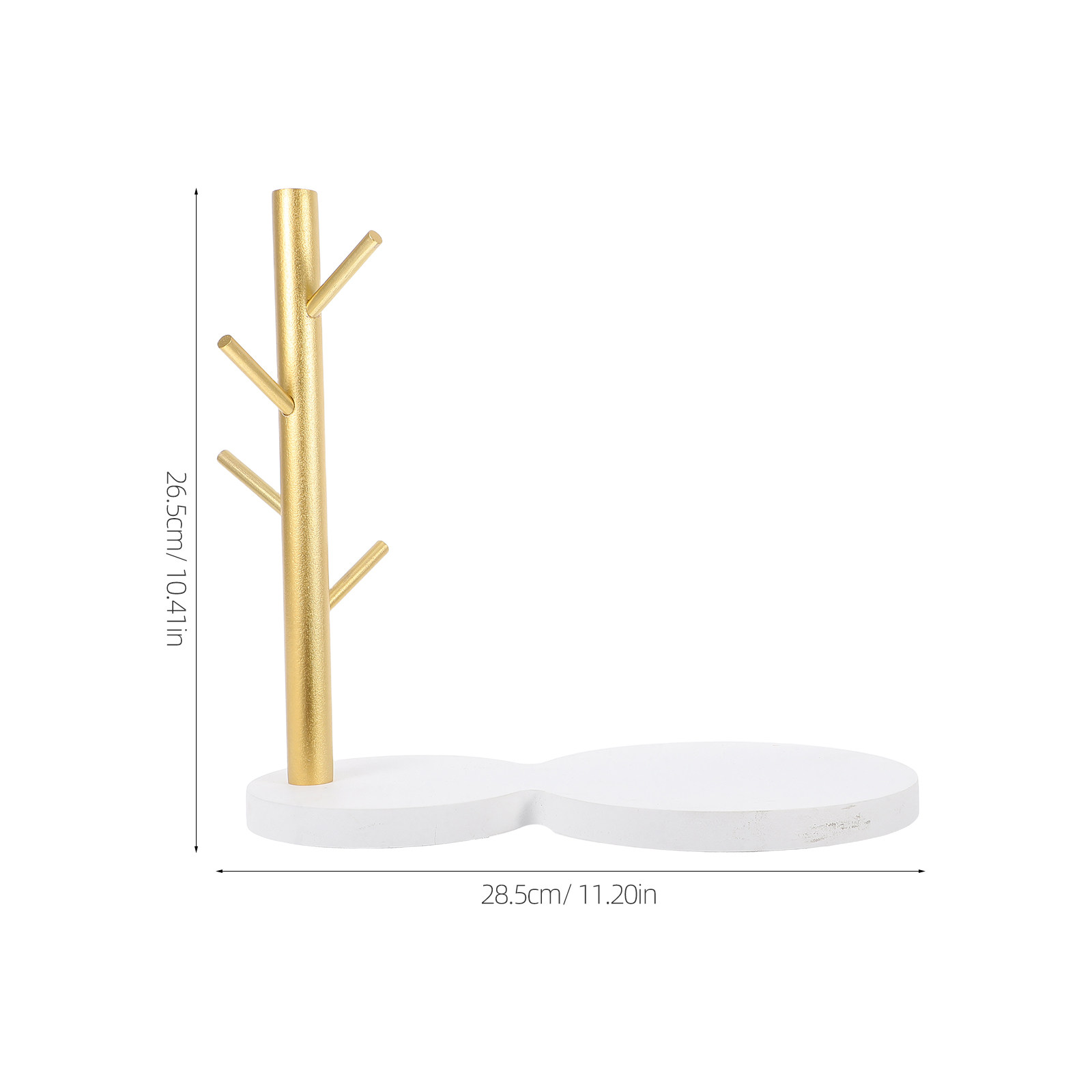 Wooden Tea Cup Storage Rack Ea - Coffee Tea Display ulasan dan harga
