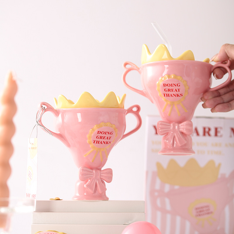 Queen Trophy Ceramics Mugs Cof - Best Tea Coffee ulasan dan harga