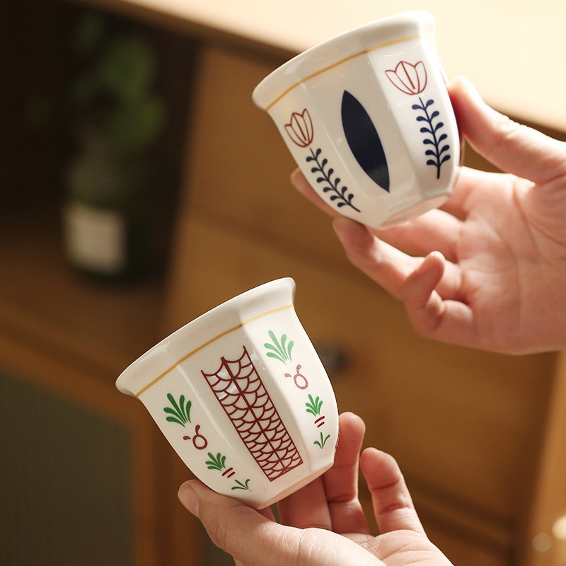 180ml/250ml Coffee Cup Hand He - Coffee Tea Catering ulasan dan harga