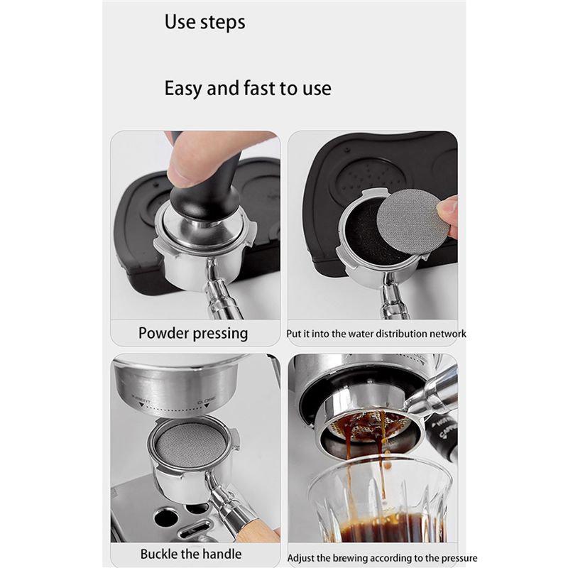 4X Coffee Filter Mesh,Reusable - Aeropress Coffee Maker ulasan dan harga