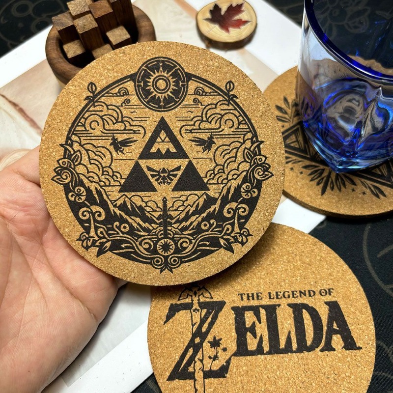 Zelda Coaster Cartoon Anime Ro - Coffee Y Tea ulasan dan harga