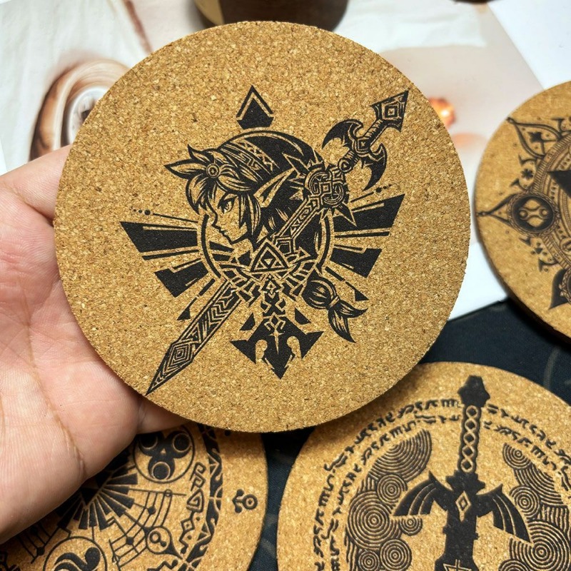 Zelda Coaster Cartoon Anime Ro - Coffee Y Tea ulasan dan harga
