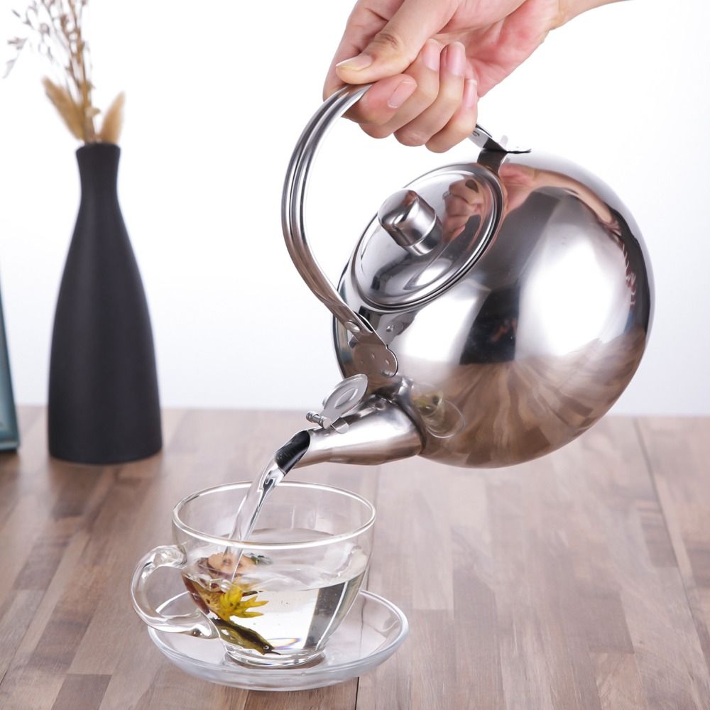 Portable Stainless Steel Water - Tea Coffee Pot Set ulasan dan harga