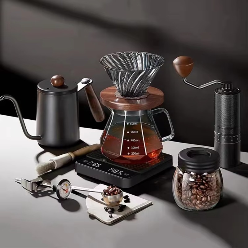10pcs Travel Coffee Set Manual - Tea Coffee Pot Set ulasan dan harga