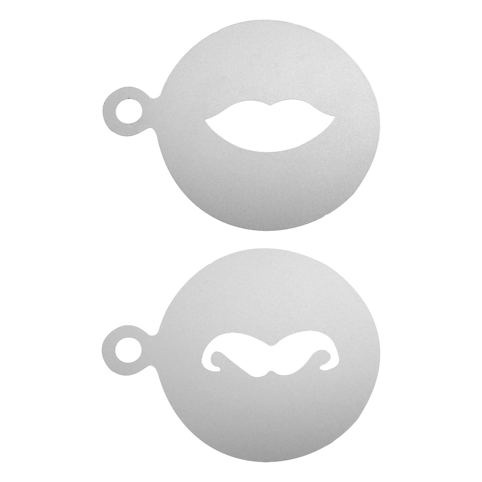 Latte Art Stencil Baking Decor - Coffee Stencil Art ulasan dan harga