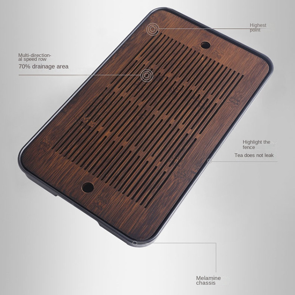 Dual Purpose Bamboo Tea Tray w - Bamboo Tea Tray ulasan dan harga