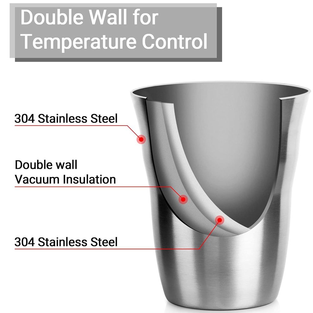 2/3 Pack Metal Cups 8 OZ Stain - Double Wall Mug ulasan dan harga