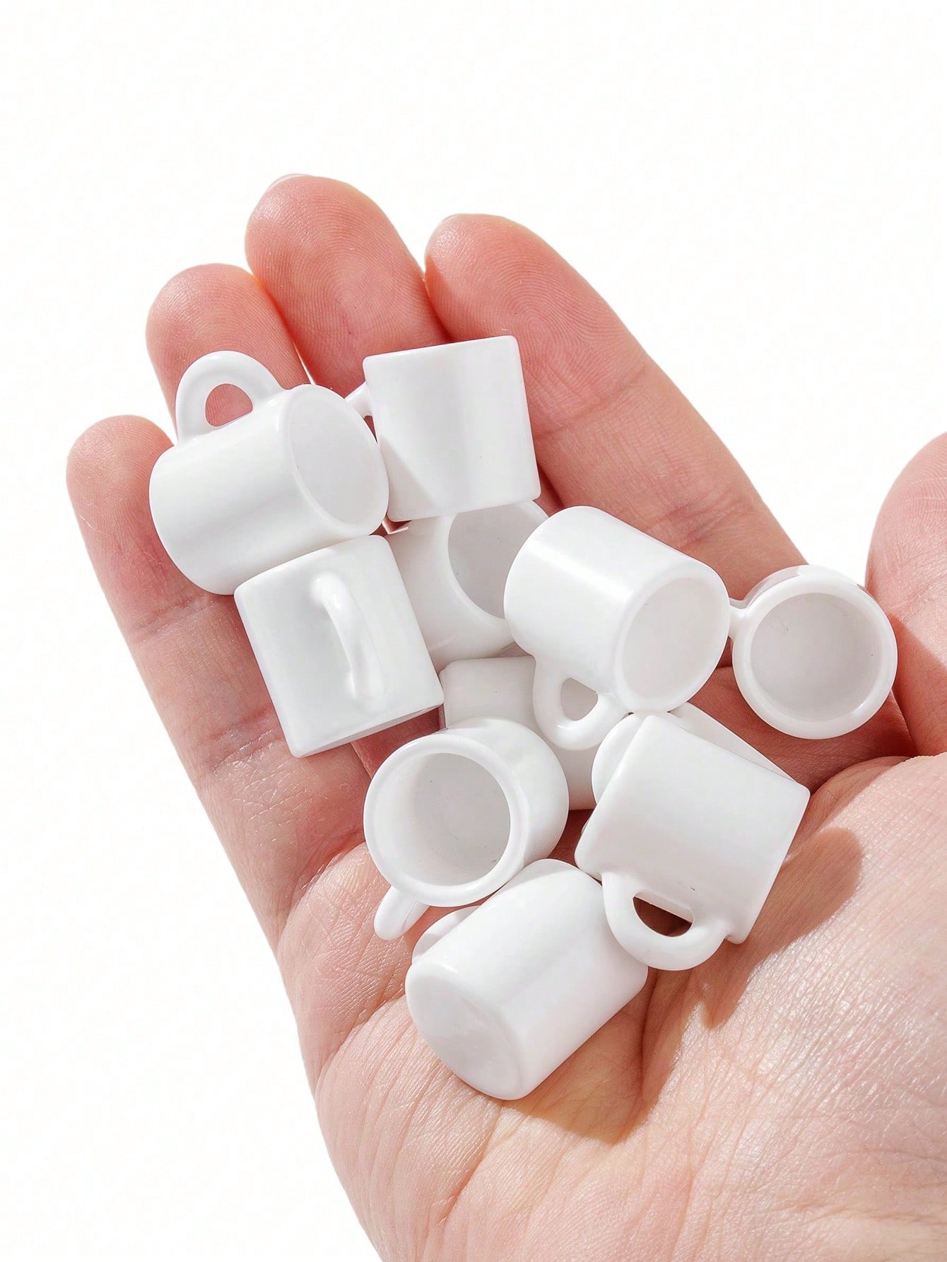 10pcs Dollhouse Miniature Whit - Coffee Y Tea ulasan dan harga