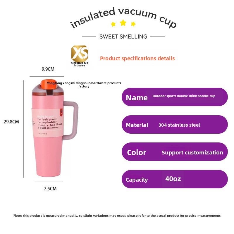 1200ml 40oz Insulated Travel M - Double Wall Mug ulasan dan harga