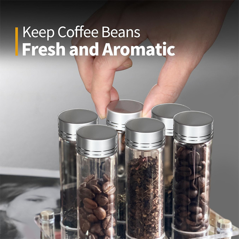 Coffee Beans Storage Container - Coffee Tea Display ulasan dan harga