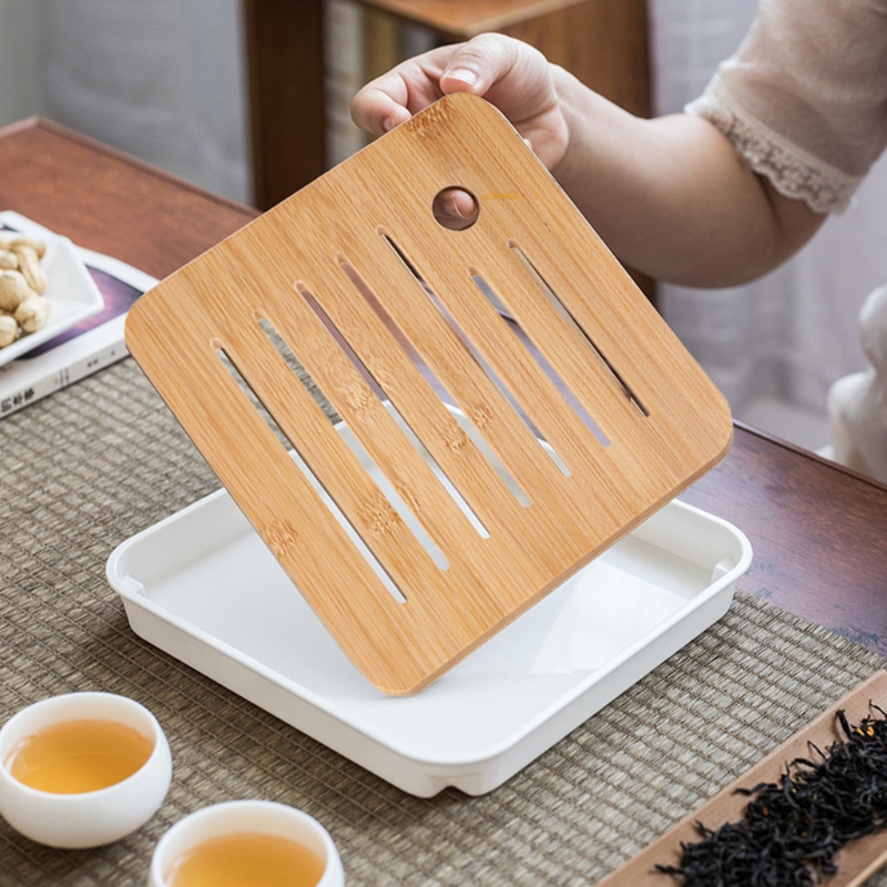 Bamboo Tea Tray Mini Bamboo Ch - Bamboo Tea Tray ulasan dan harga