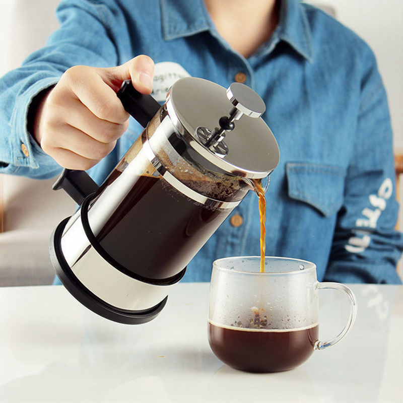 Coffee French Press Pot With F - Coffee Tea Press ulasan dan harga