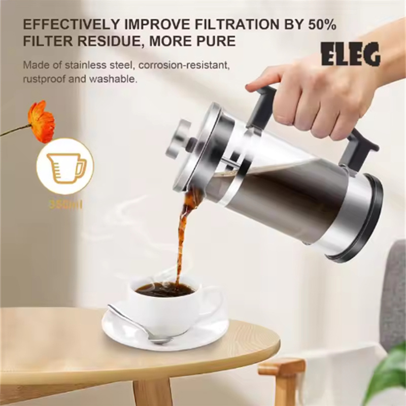 Coffee French Press Pot With F - Coffee Tea Press ulasan dan harga